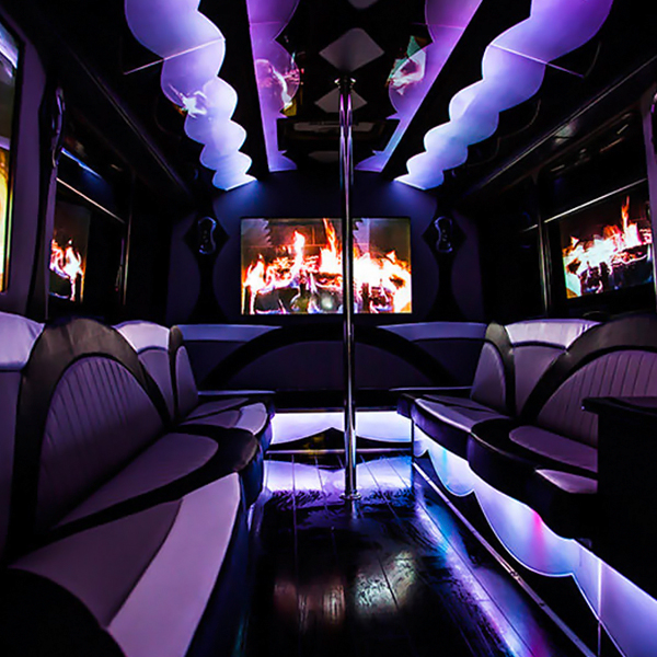 los angeles party bus