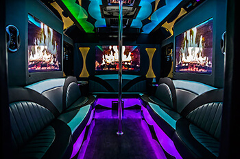 santa barbara limo bus